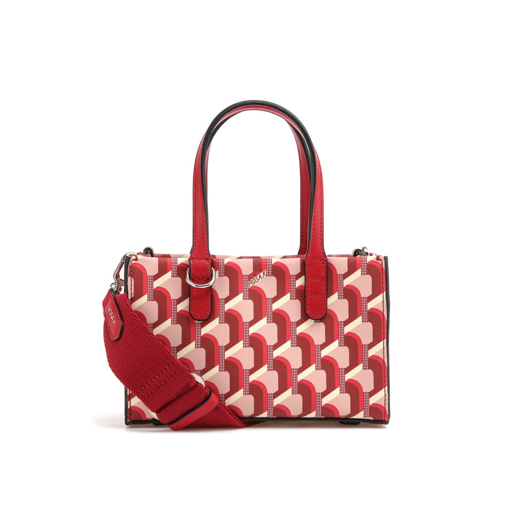 CABAS MONOGRAM DAY TOTE REAL RED_SS