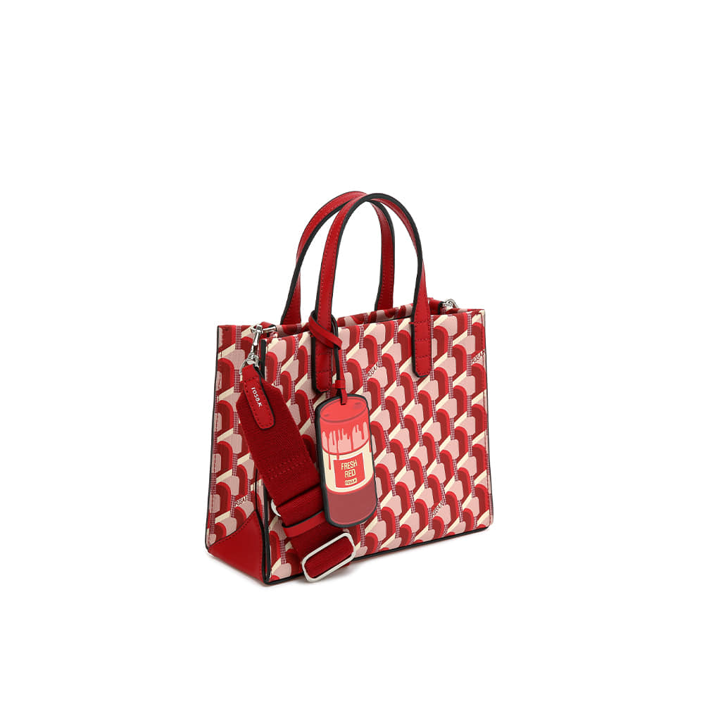 CABAS MONOGRAM DAY TOTE REAL RED_S