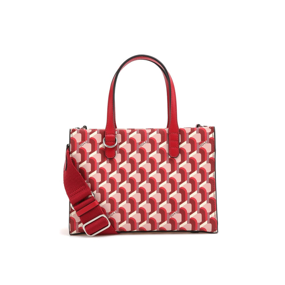 CABAS MONOGRAM DAY TOTE REAL RED_SM